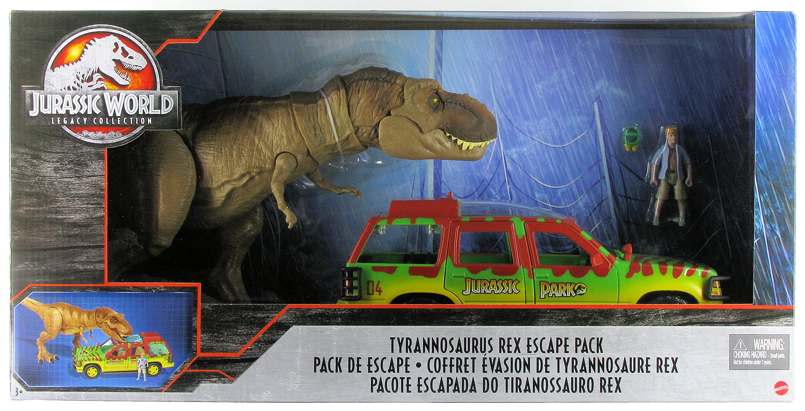 Amazon.co.jp: Jurassic World - Tyrannusaurus Rex Escape Pack
