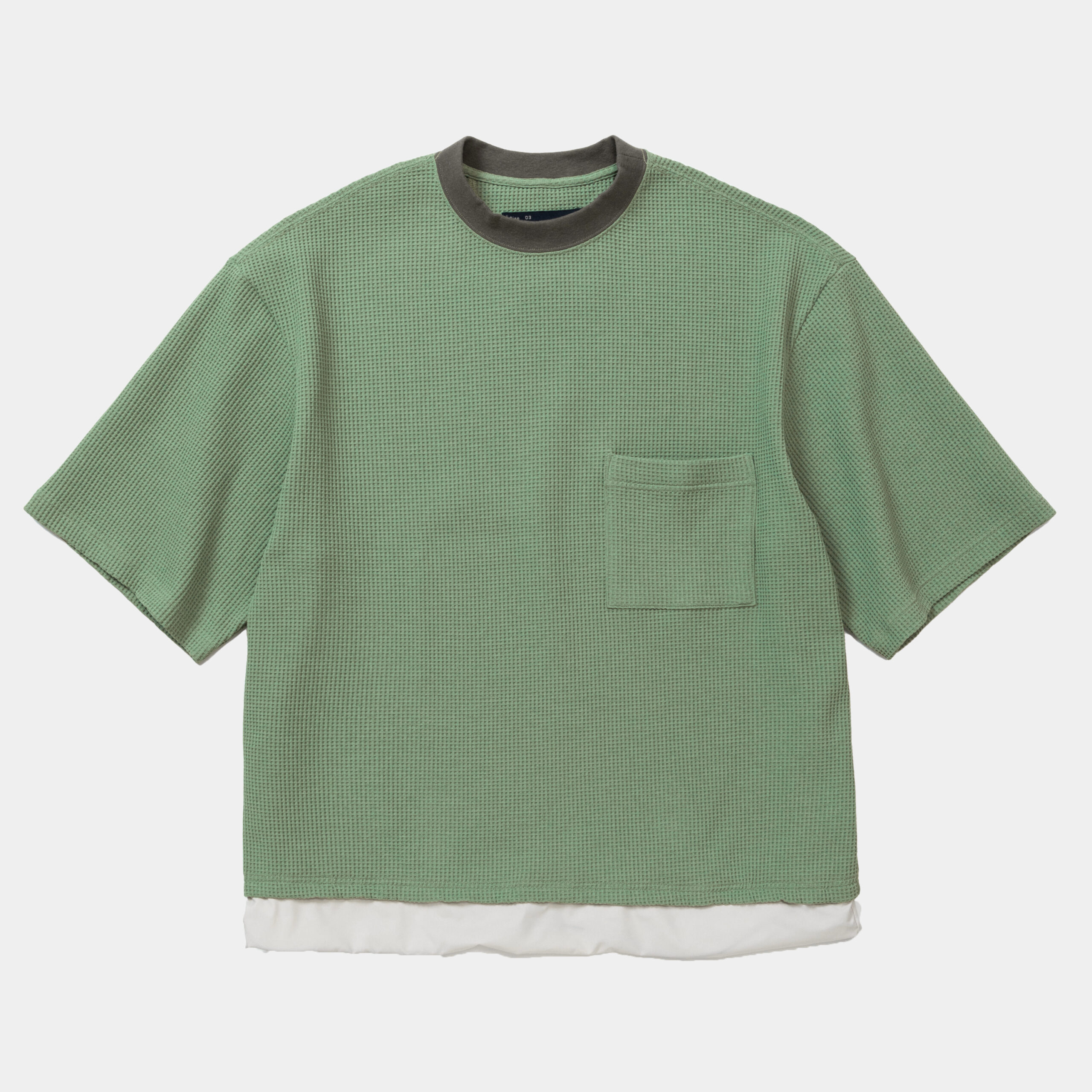 Waffle S/S Tee×TTOO(Green) ｜Featured Brands｜SOLOTEX® Special website