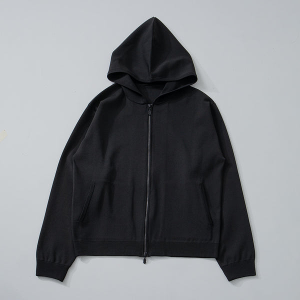 ultimex washable knit zip parka – Macqlo