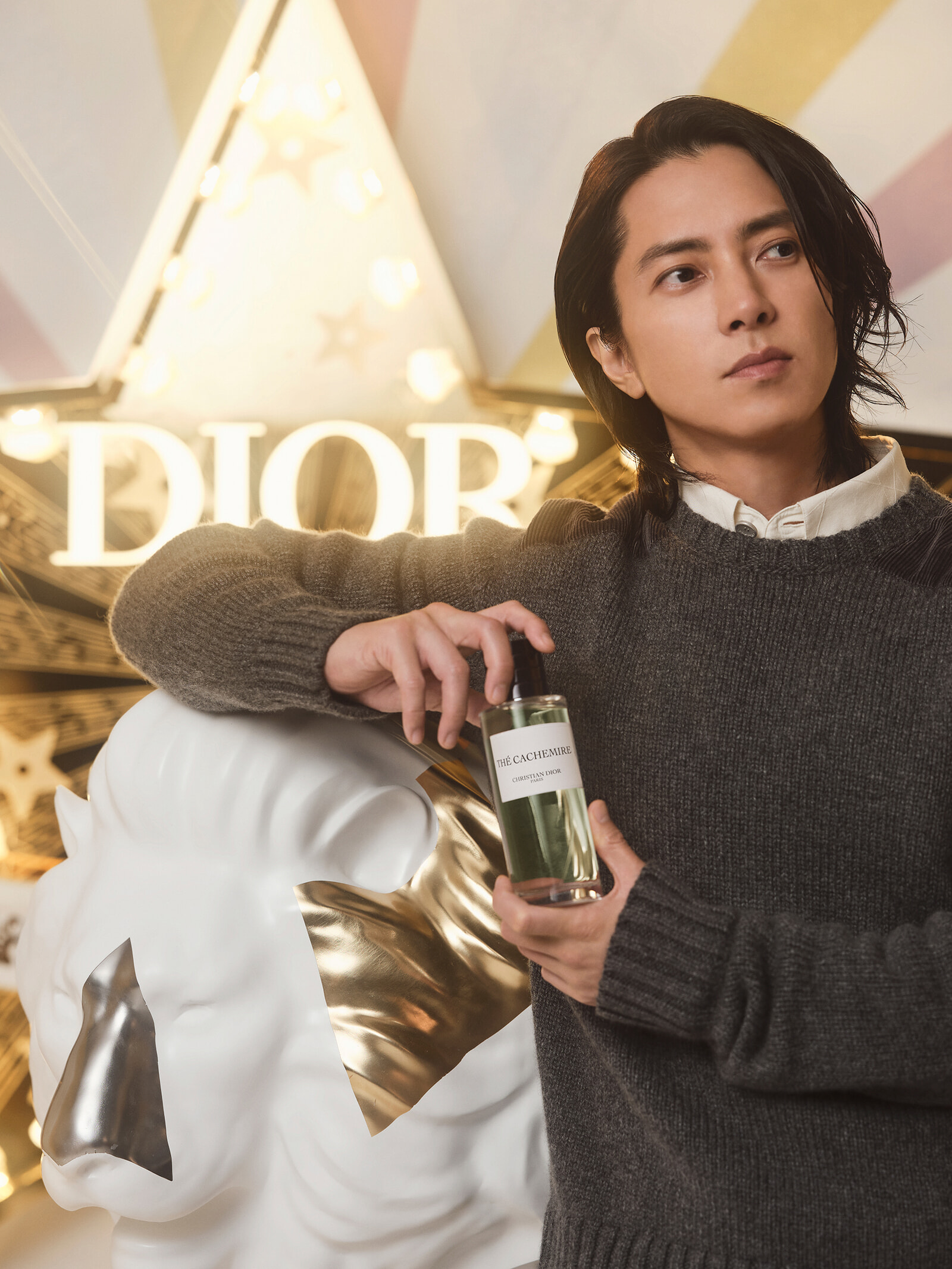 山下智久が語る、ホリデーとディオールのラ コレクシオン プリヴェの