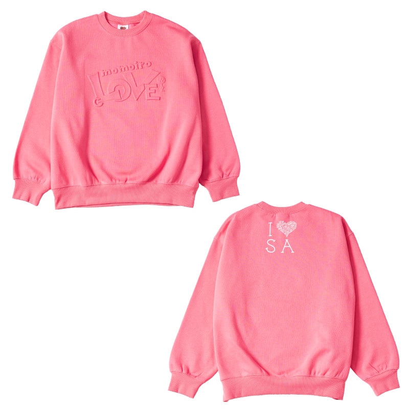 さりげな推しLOVEスウェット｜ももいろクローバーZ｜MAILIVIS(メイリビス)