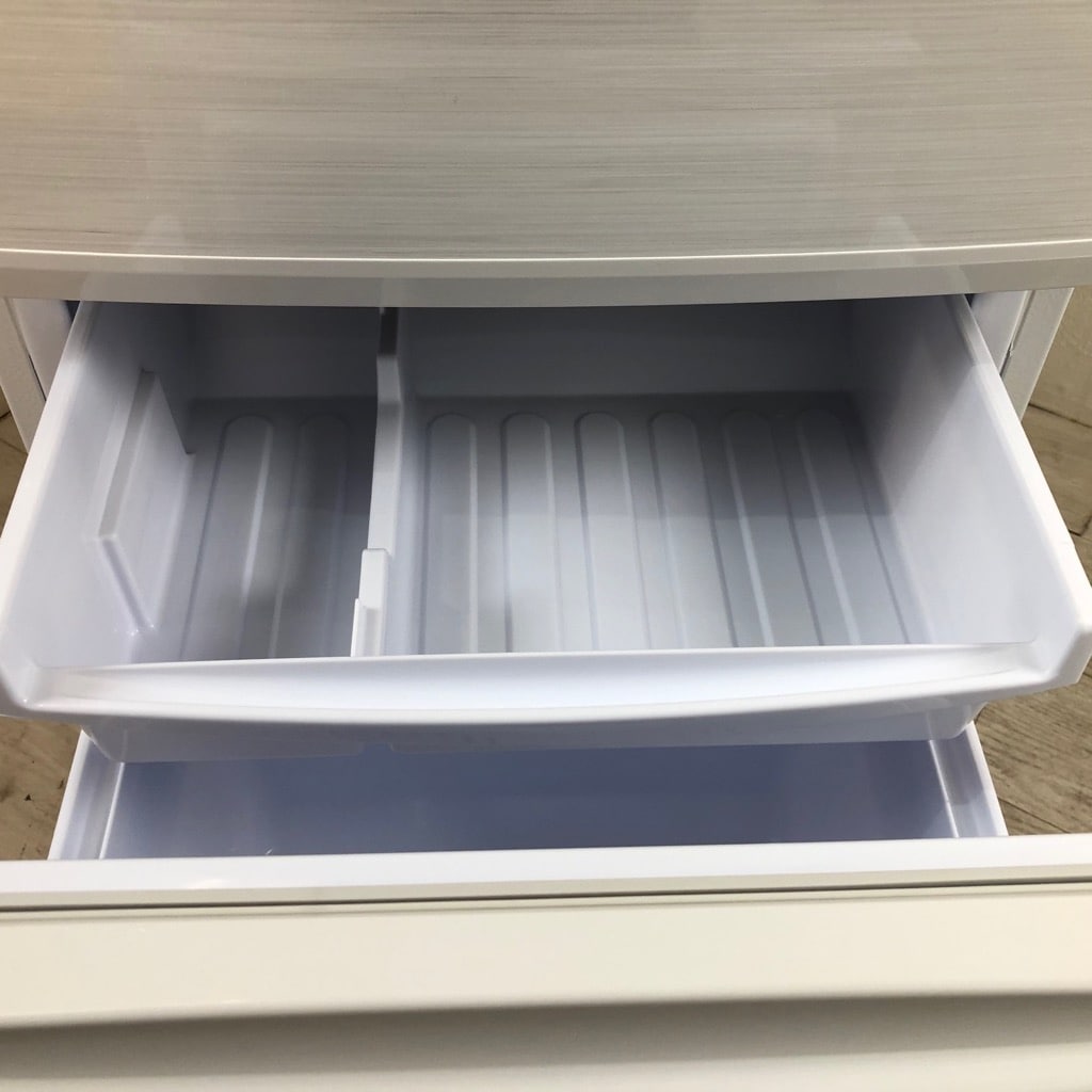 中古 137L つけかえどっちもドア 2ドア冷蔵庫 シャープ 2018年～2019年