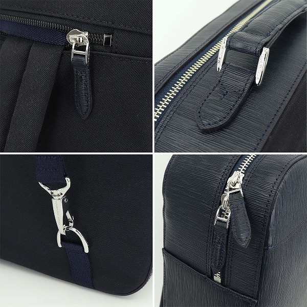 ペッレモルビダ ブリーフケース CAPITANO キャピターノ 型押しレザー