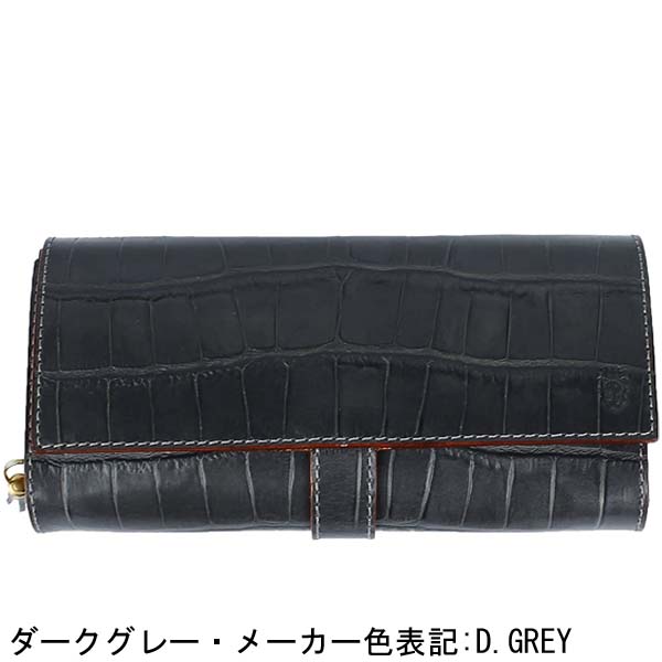 セール】フェリージ 財布 レディース クロコダイル型押し エンボス