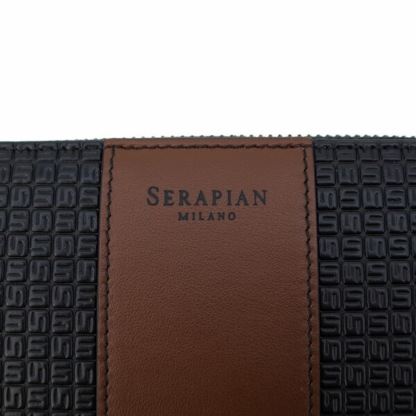 セール】セラピアン 財布 PVC型押し ラウンドジップ長財布 SERAPIAN