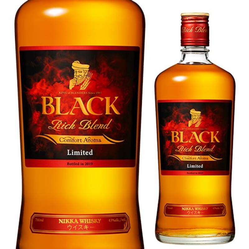 数量限定 ブラックニッカ リッチブレンド コンフォートアロマ 700ml 43