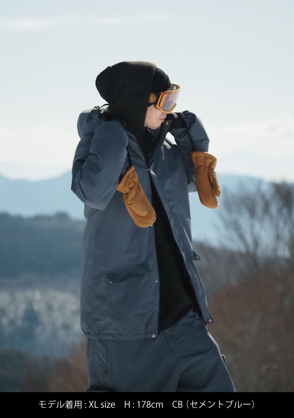 MAHF マーフ スノーボード ナイロンパーカー プルオーバー MAHF マーフ