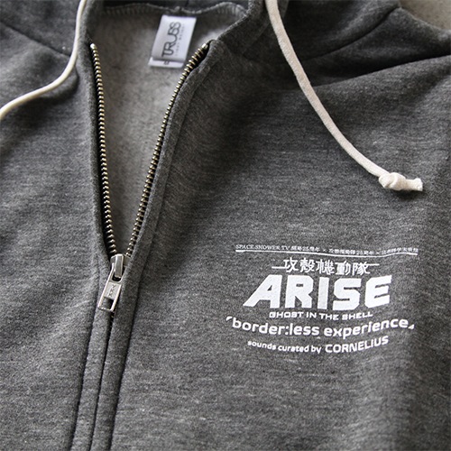 攻殻機動隊ARISE“border:less experience” ロジコマ パーカー【販売