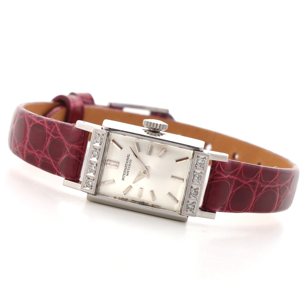 IWC【1963年製】レクタンギュラー ダイヤモンドベゼル|ヴィンテージ