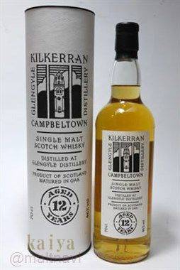 キルケラン12年_46%/オフィシャル正規，スコッチウイスキー，シングル