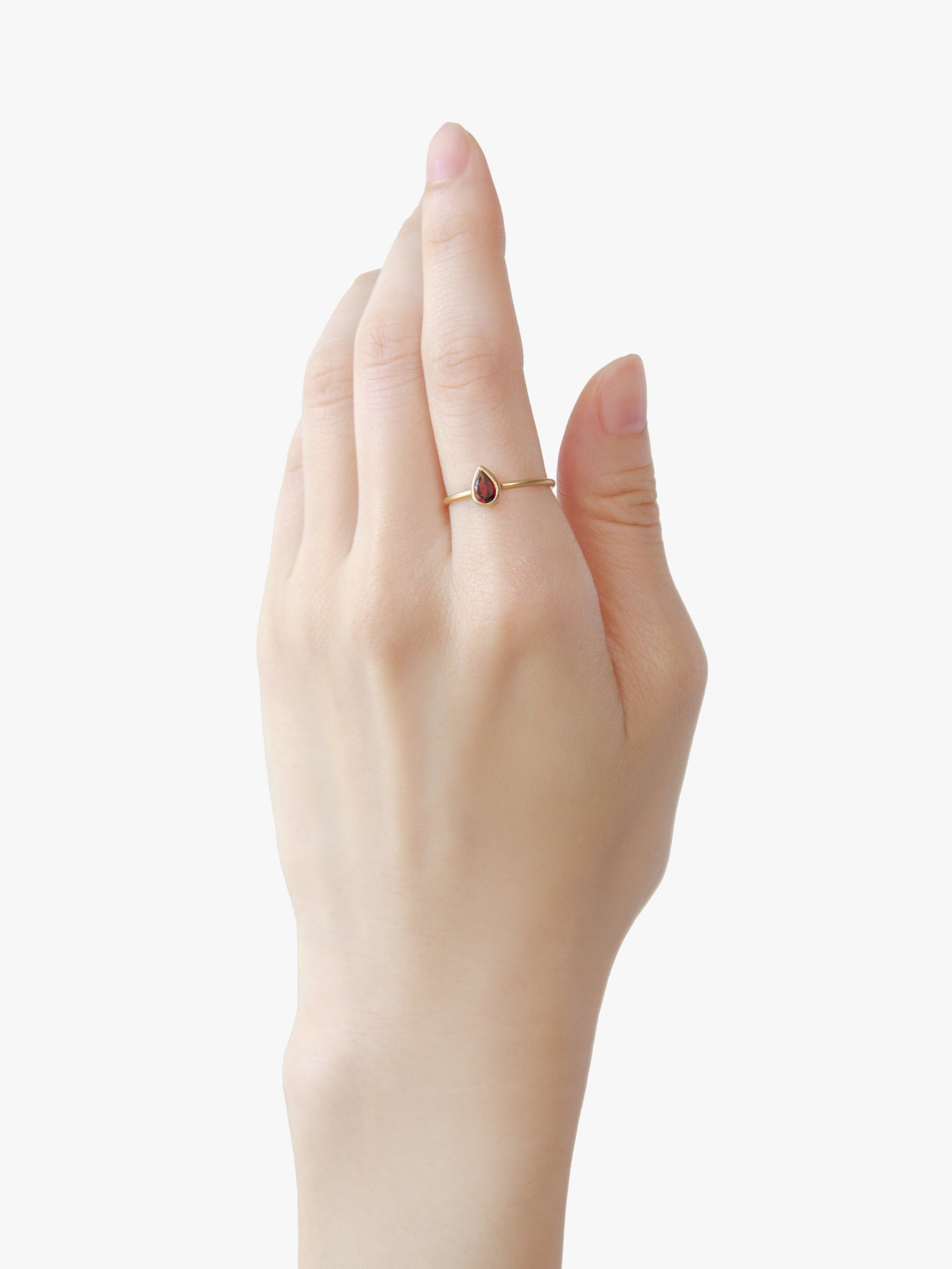 MARIHA(マリハ) Earth Drops アースドロップス リング ガーネット K18