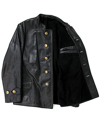 映画用(40～50's実物ベース) WWII ドイツ海軍(KM) U-ボート乗員用黒革