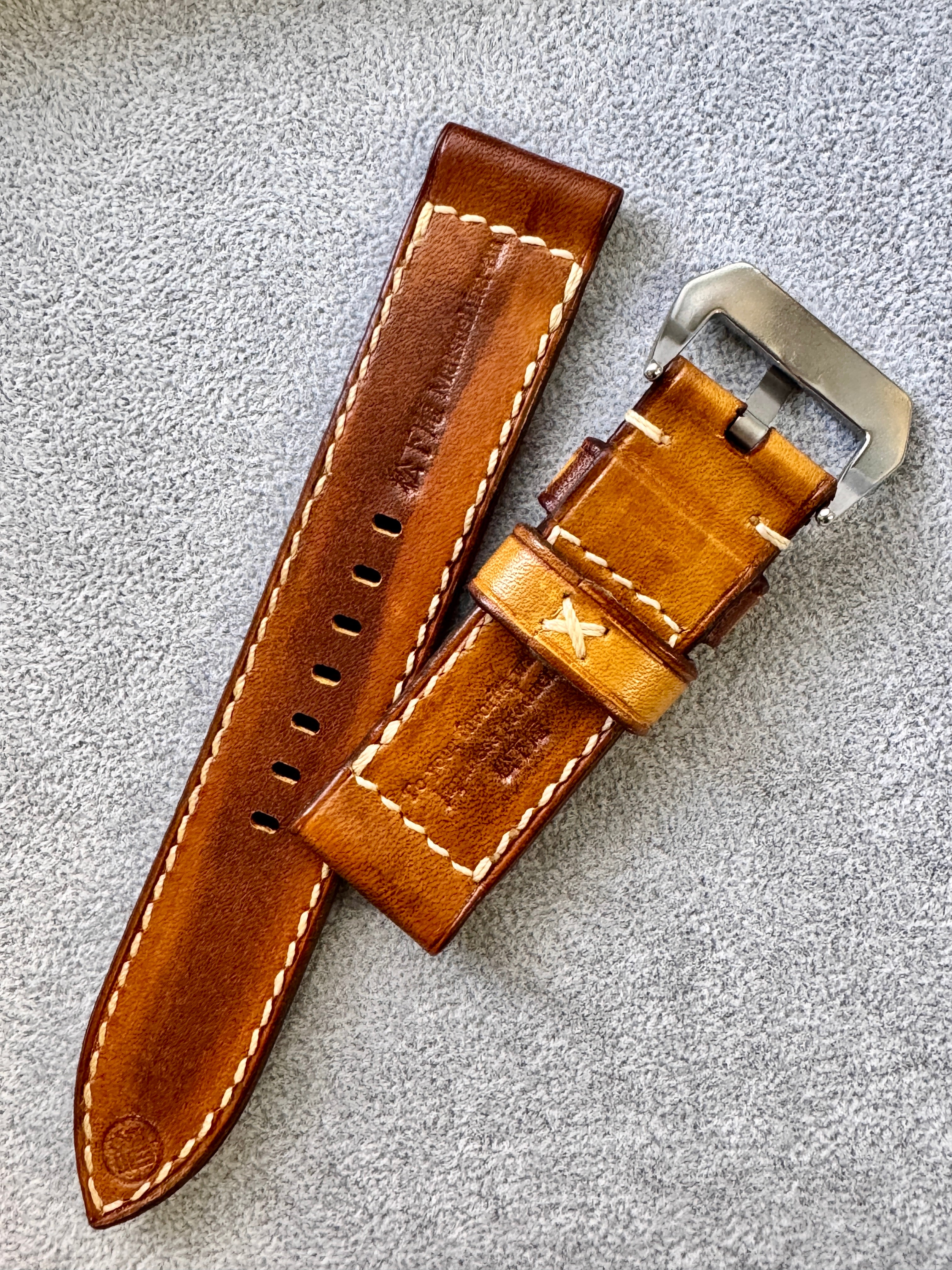 M74ストラップ｜イタリア軍スタイル再現・ヴィンテージ仕上げ｜松下庵