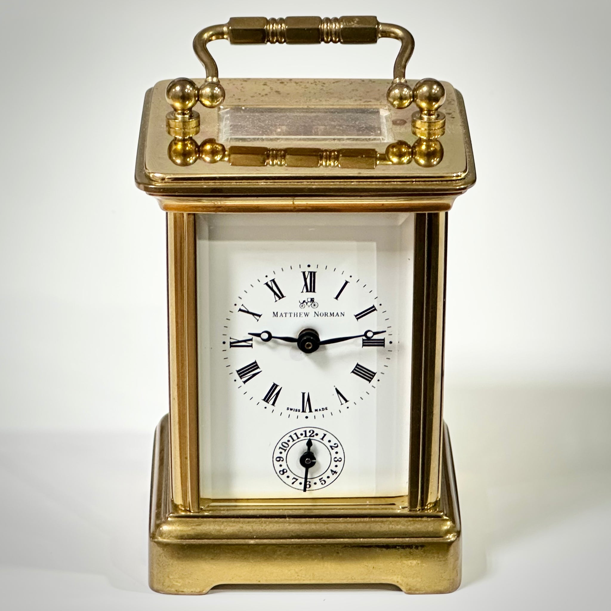 マシューノーマン MATTHEW NORMAN 置時計 真鍮製 Matthew Matthew