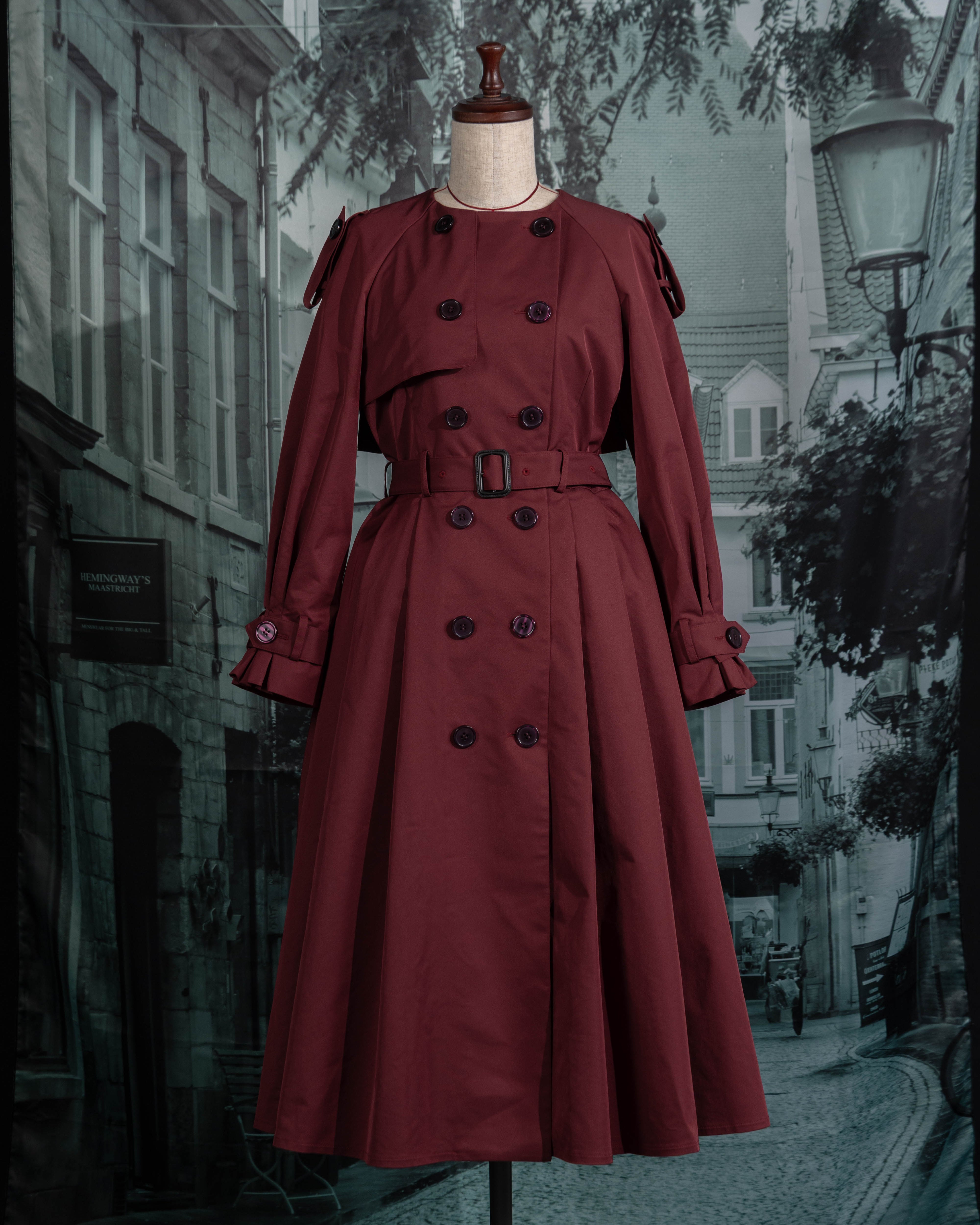 Dressy trench coat – Mayo Suzuki