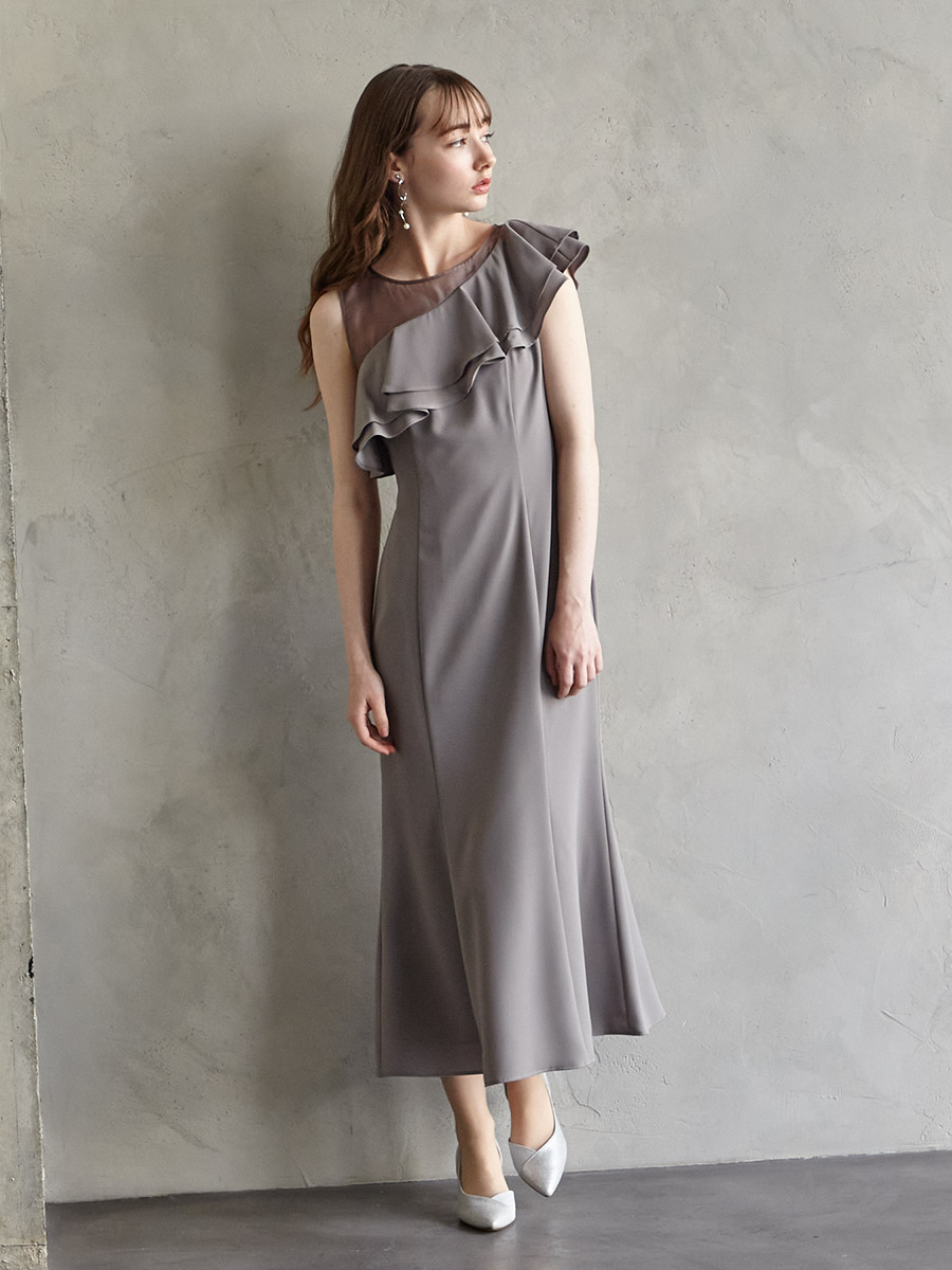 試着キャンペーン対象】【WEB/Aimer Acret店限定】アシンメトリー