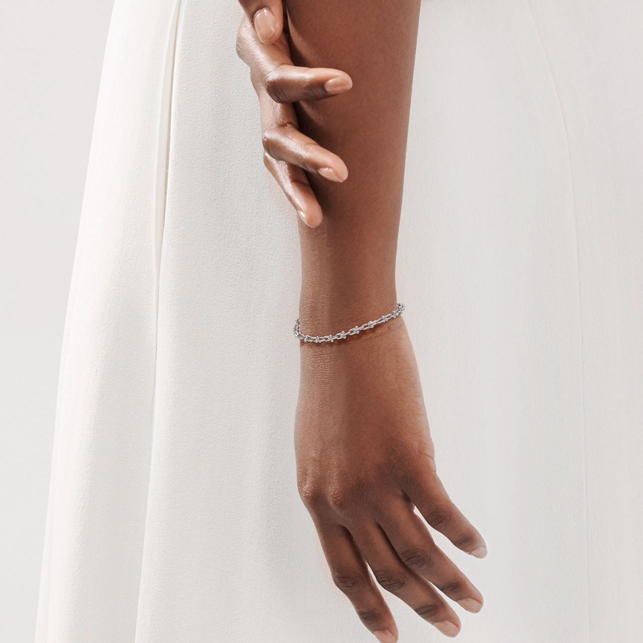 Tiffany HardWear:Micro Link Bracelet in Sterling Silver | Tiffany