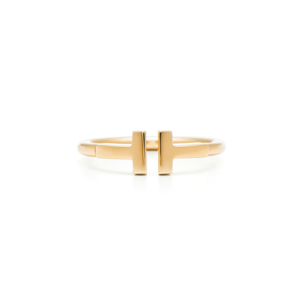Tiffany T:Wire Ring in Yellow Gold | Tiffany & Co. US