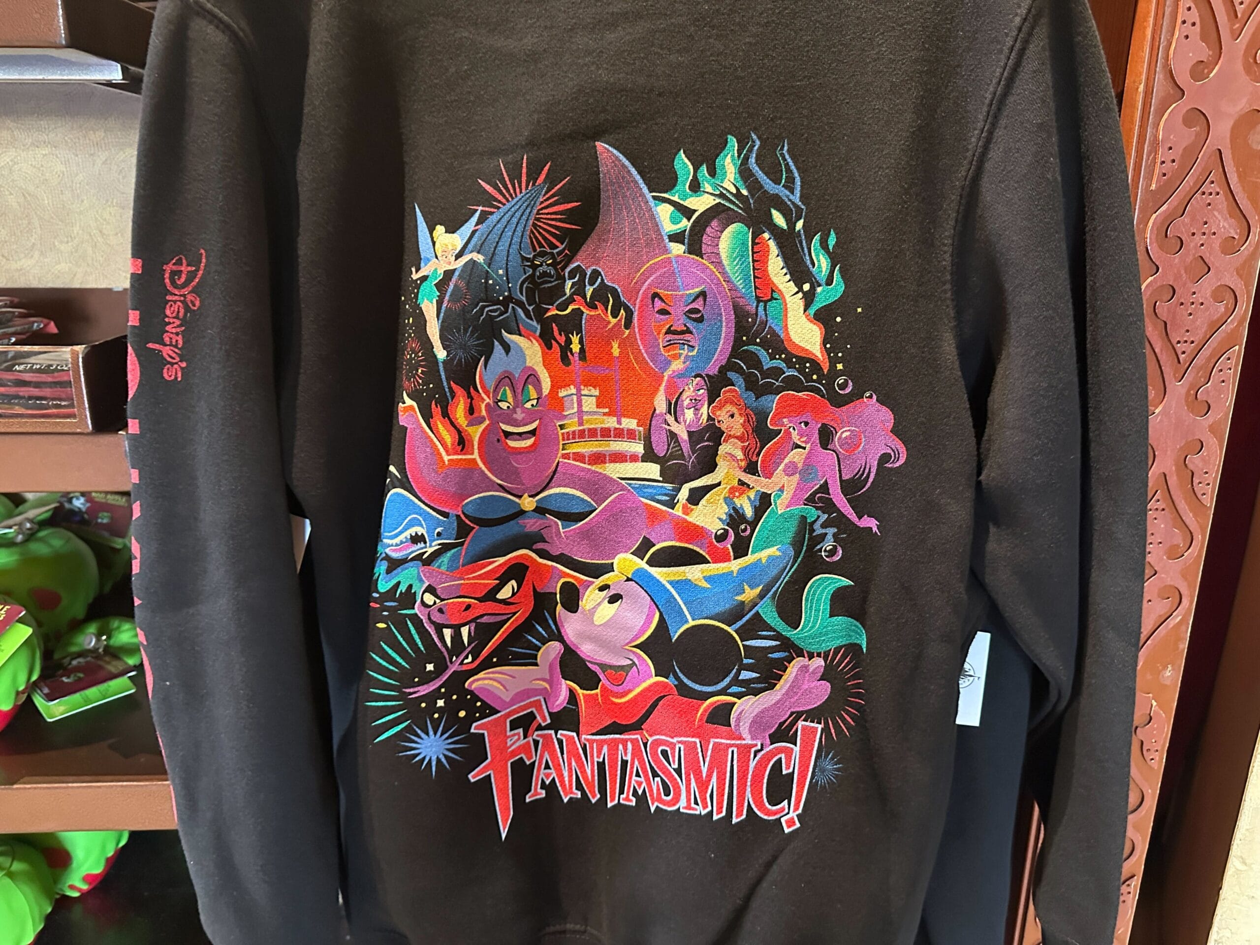 New Glow in the Dark Fantasmic! Hoodie Now Available at Disney's