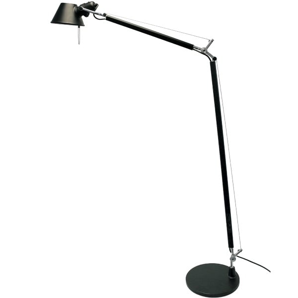 Artemide Tolomeo Lettura floor lamp, black | Finnish Design Shop