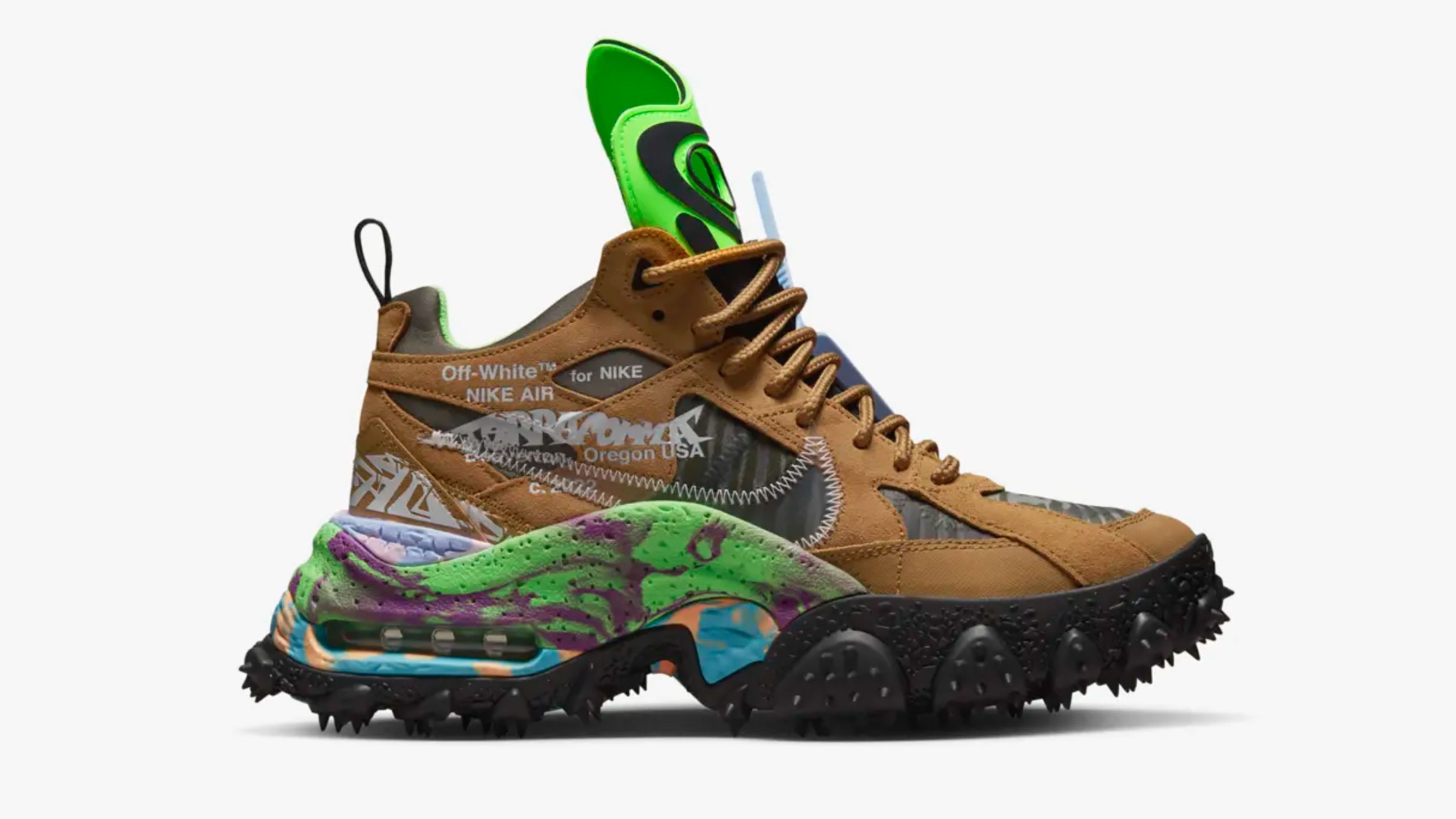 ナイキ×オフ-ホワイト™️の最新コラボ「テラ フォーマ」の2モデルが