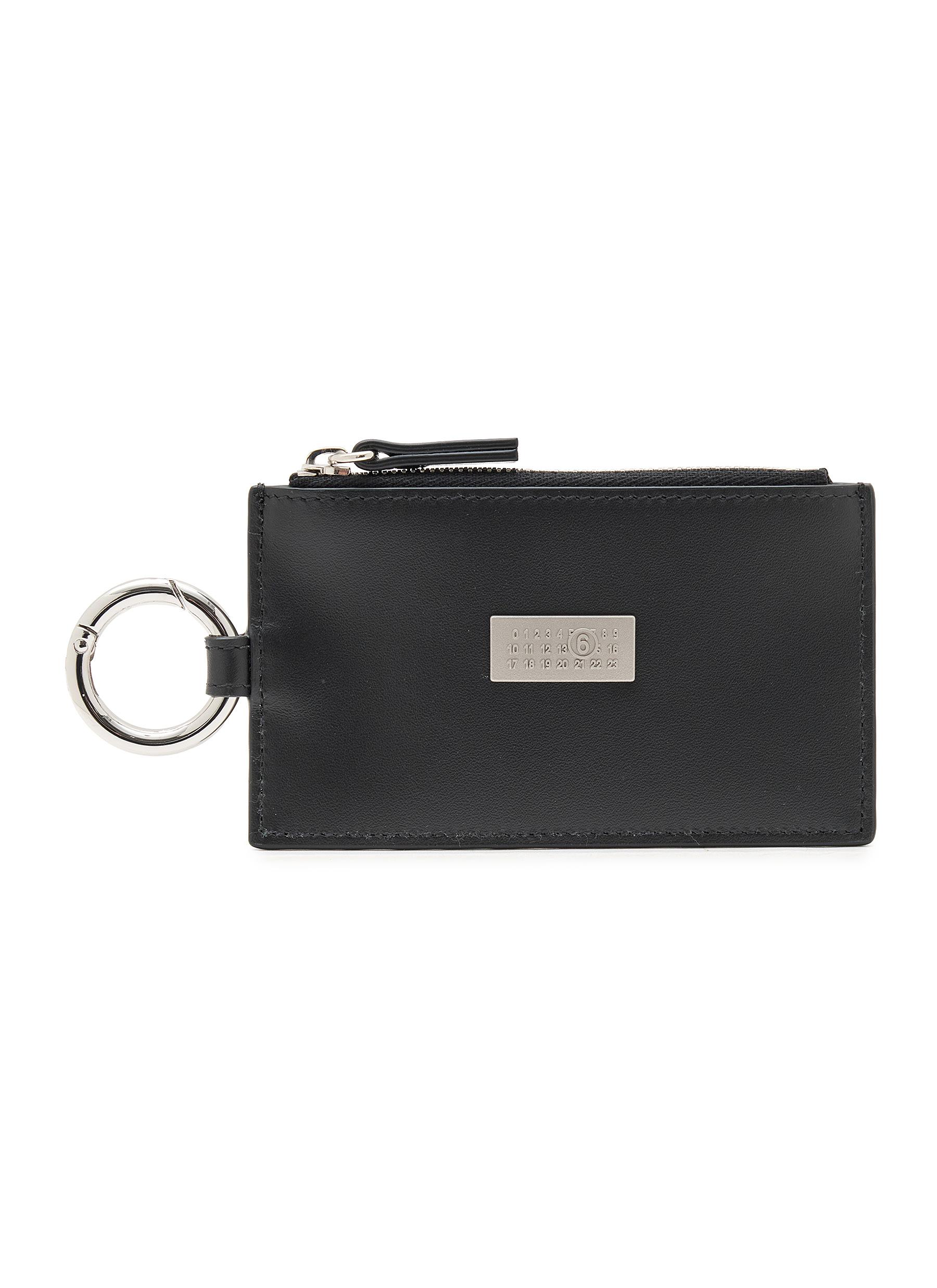 MM6 MAISON MARGIELA | Numeric Leather Key Ring Pouch Cardholder