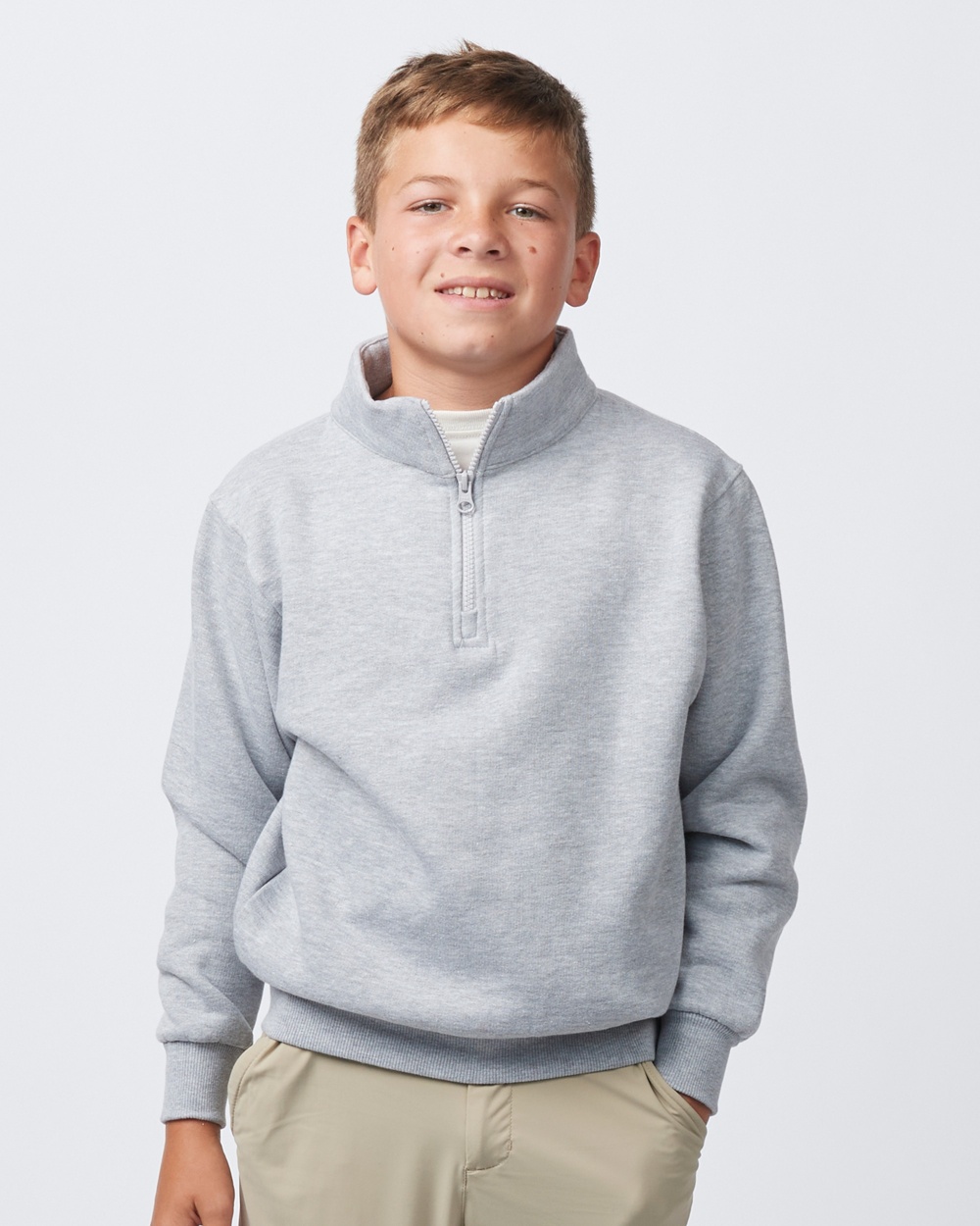 Enza® 31679 Youth Quarter Zip - One Stop