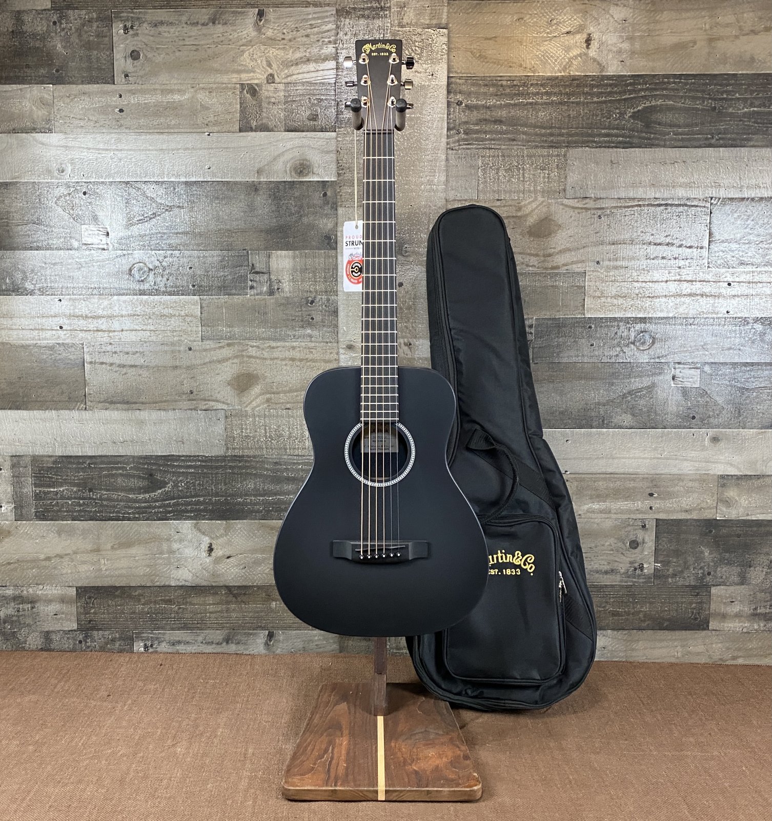 Martin LX Black Little Martin - Black - 729789508261