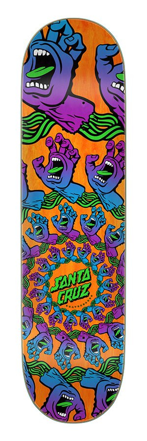 Santa Cruz Mandala Hand 8.125in x 31.7in Skateboard Deck