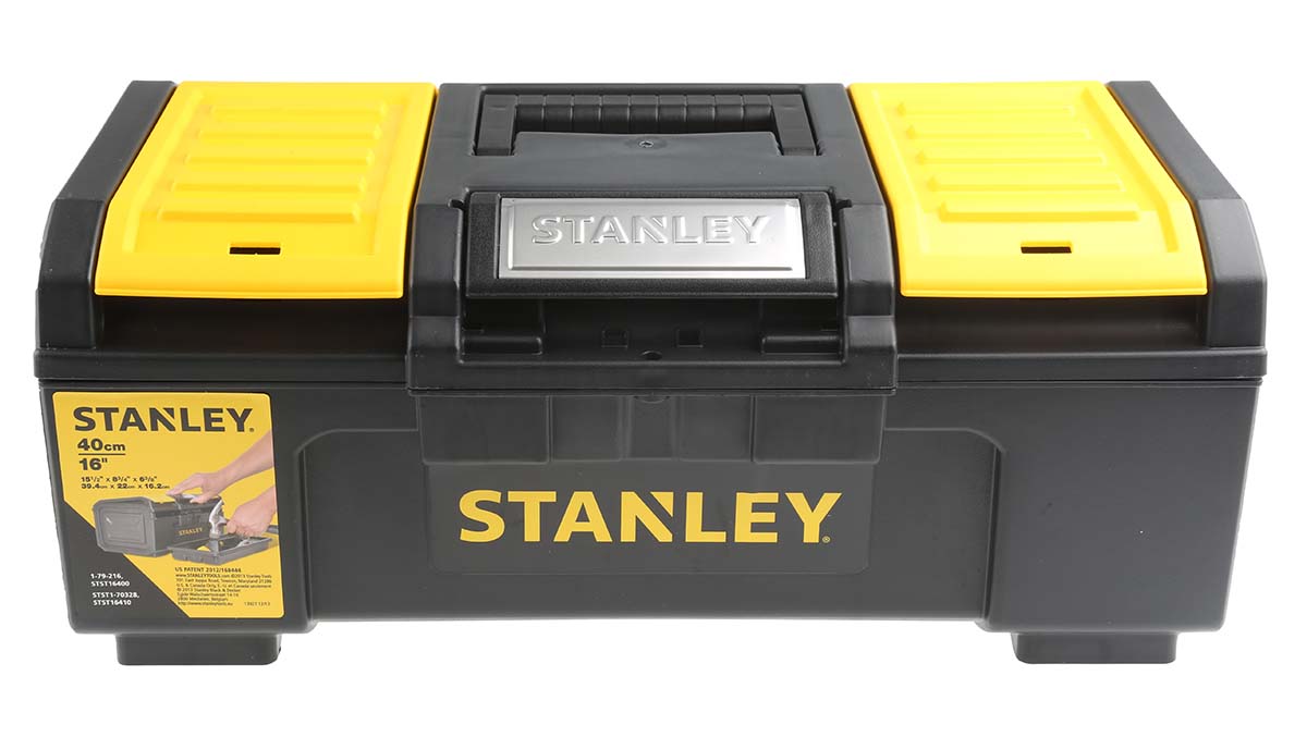 1-79-216 | Stanley 2 Drawer Plastic Tool Box 394 mm 394 mm 220 mm | RS