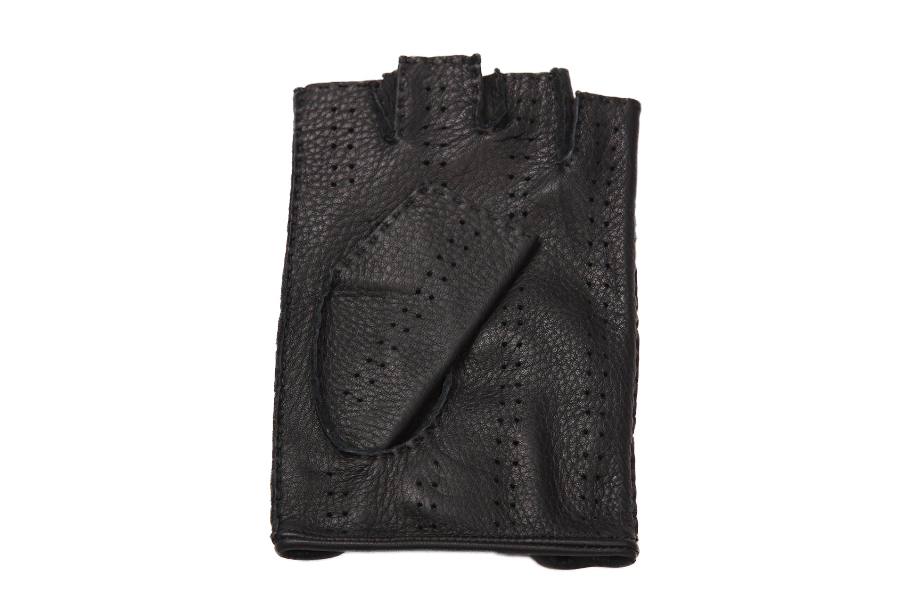 メンズ手袋◇ディアスキンドライビンググローブ◇ブラック/NERO《指