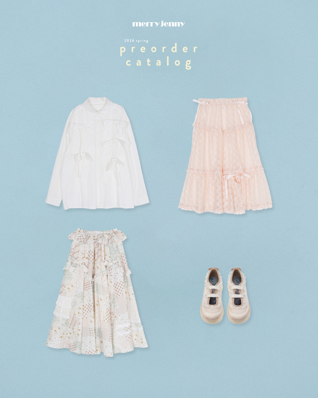 2026 spring pre order catalog！♡ ｜ merry jenny（メリージェニー