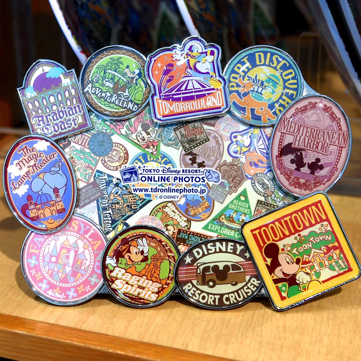 テーマランドやアトラクションをイメージ！東京ディズニーリゾート