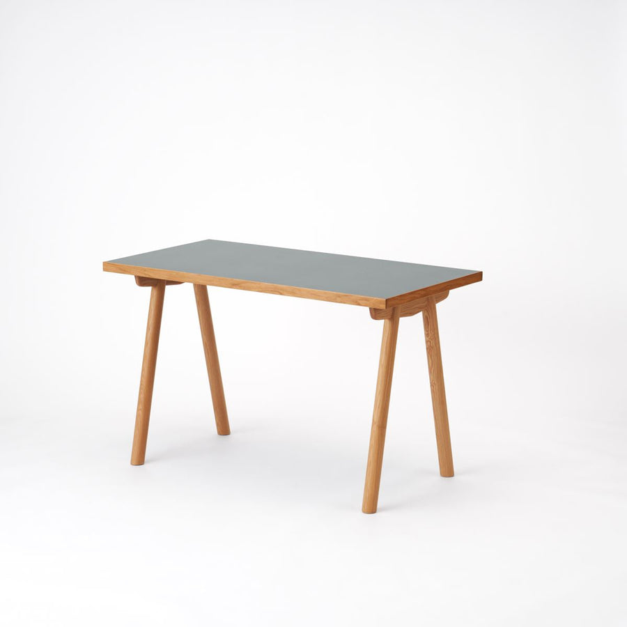 ENEN(エネン) KUUM Table W1200×D600 メラミングレー 木脚 V ｜ENEN