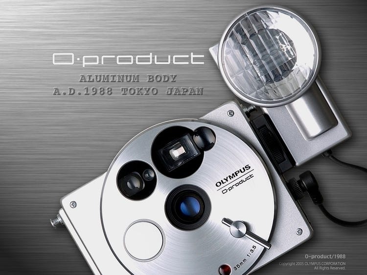 Cameras I've clicked with #5. Olympus O-product… Oh! | by Ed