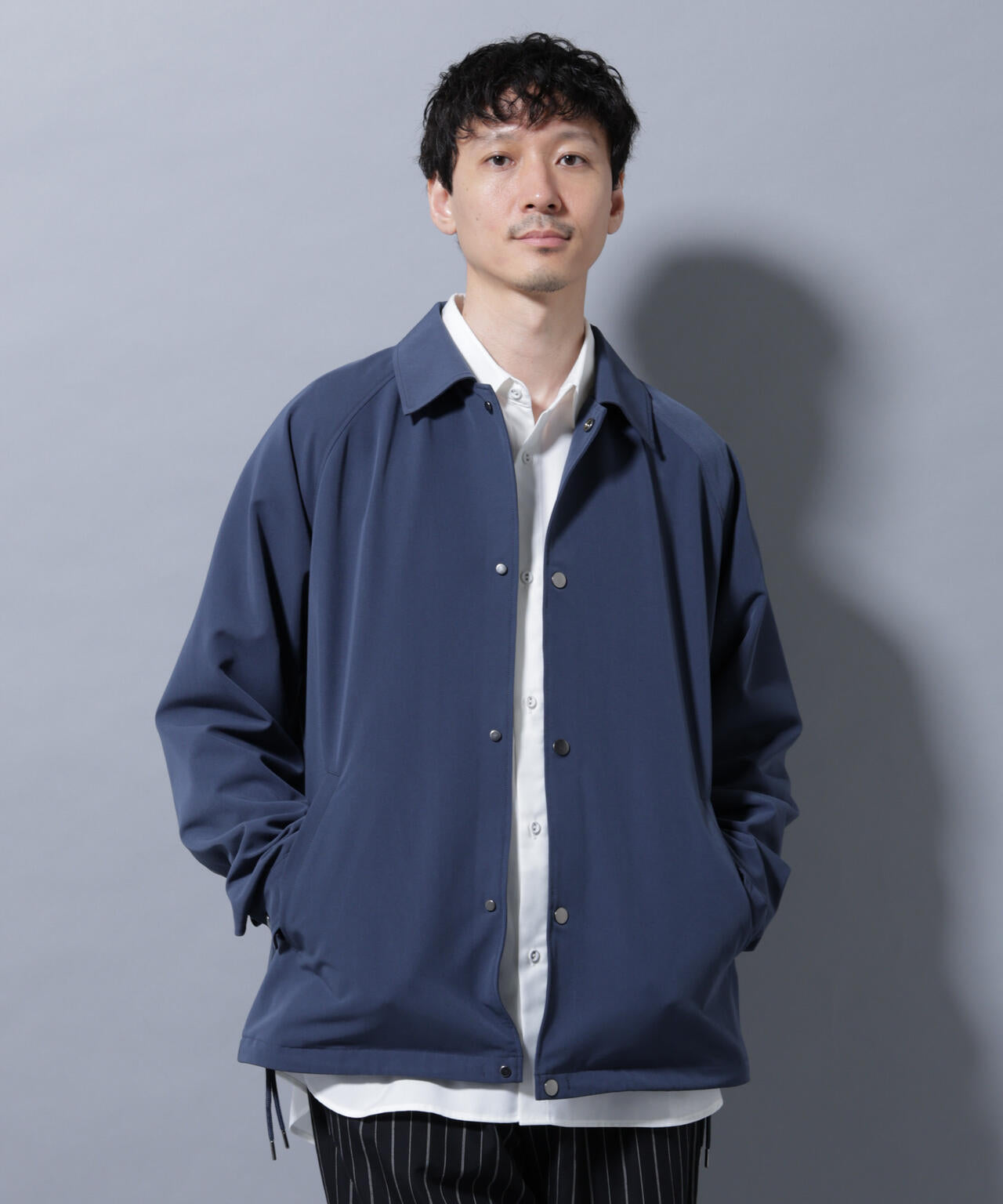 イタリアンドットリラックスコーチジャケット | NANO universe（ナノ