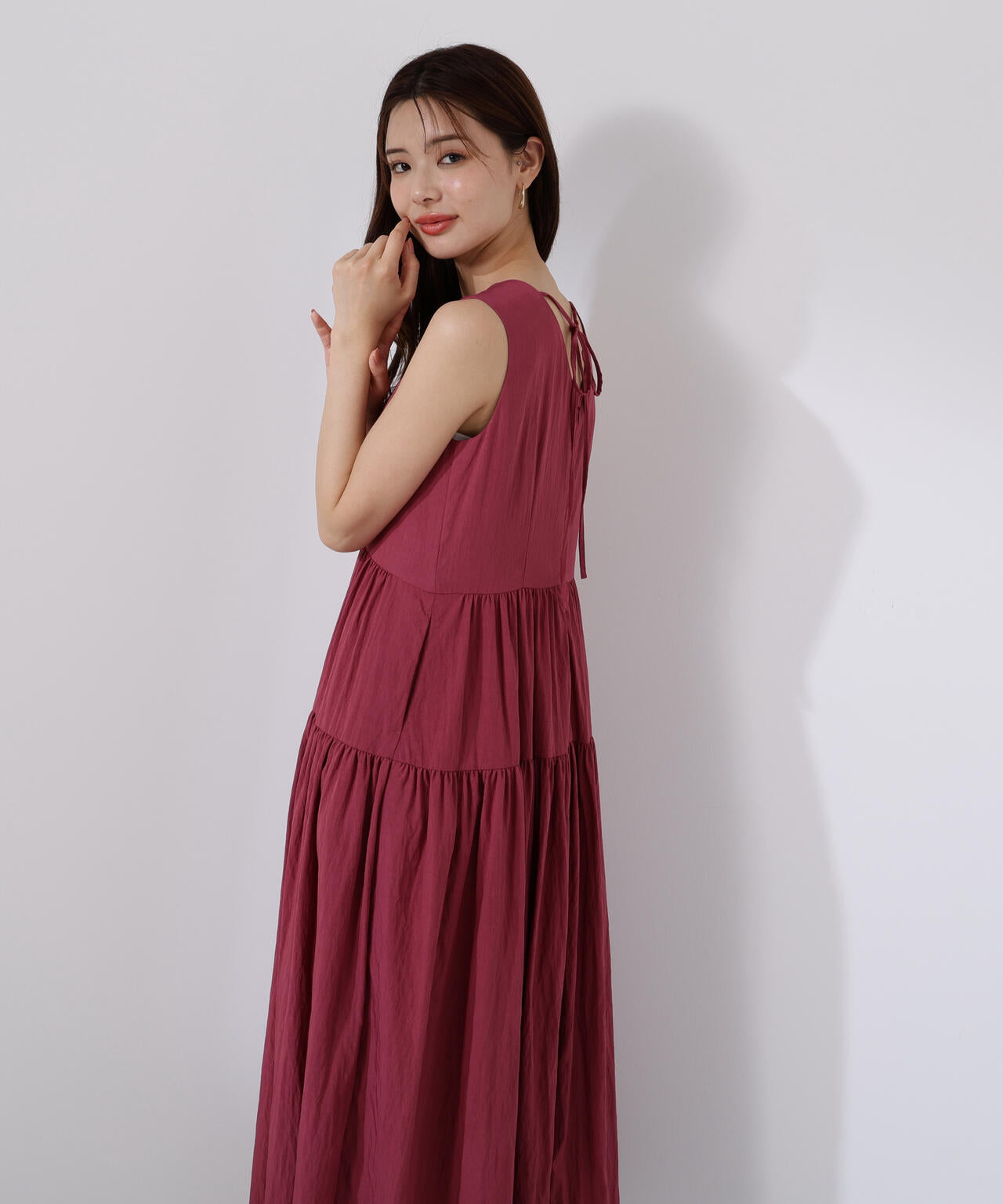 バックリボンティアードワンピース | PROPORTION BODY DRESSING