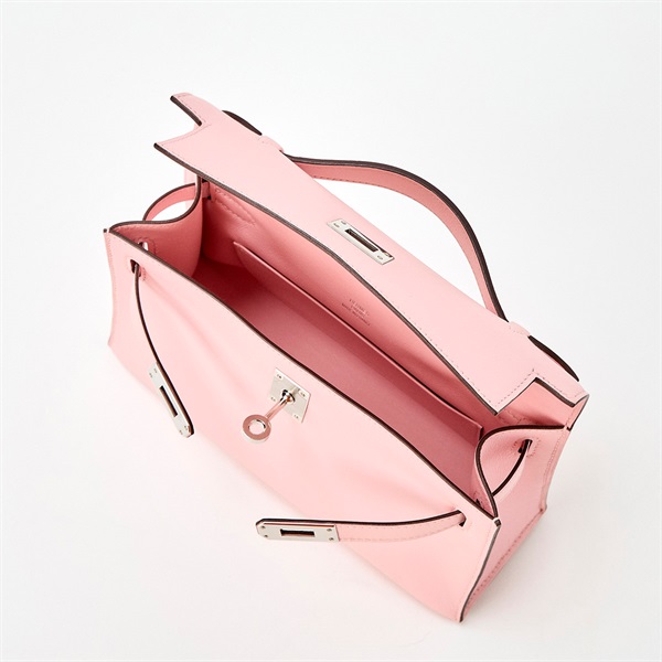 HERMES ポシェット ケリー 2021年 Z ハンドバッグ ローズサクラ