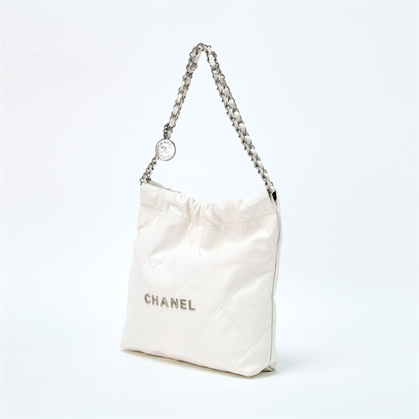 CHANEL シャネル22 スモール 2021年以降 ショルダーバッグ ホワイト