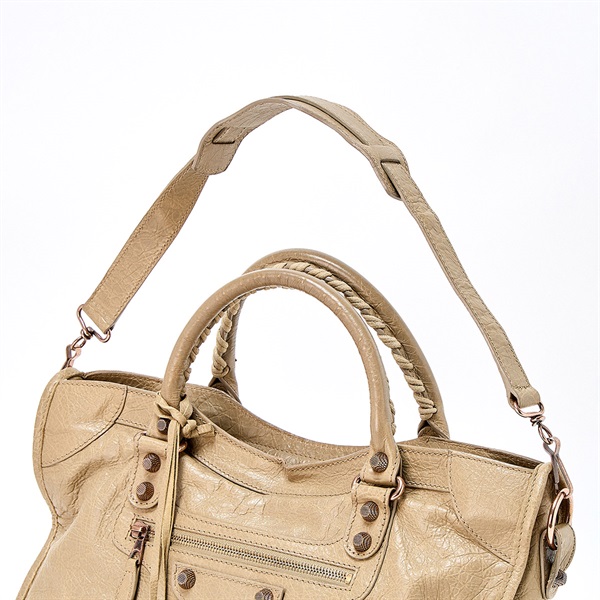 BALENCIAGA ジャイアント シティ ハンドバッグ 281770・9660 ベージュ