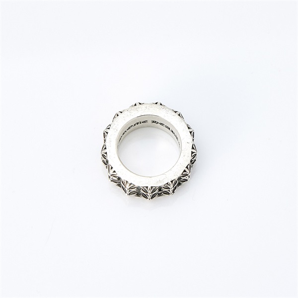 CHROME HEARTS ダブル ピート パンク リング シルバー 925 | MixTHINKS