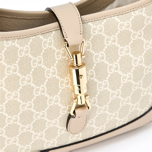 GUCCI ジャッキー 1961 GGスプリーム スモール ハーフムーン