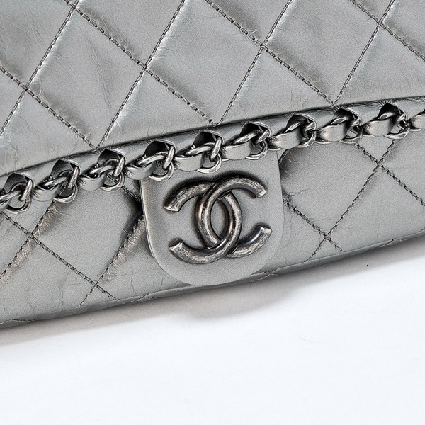 CHANEL マトラッセ ココマーク 2012年 ショルダーバッグ メタリック