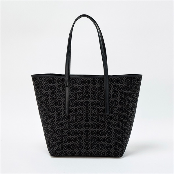 LOEWE アナグラム トートバッグ ブラック ジャガード | MixTHINKS
