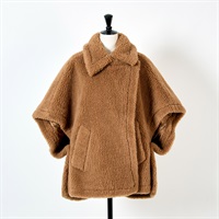 Max Mara テベ テディベアケープ コート 473607236 ブラウン キャメル