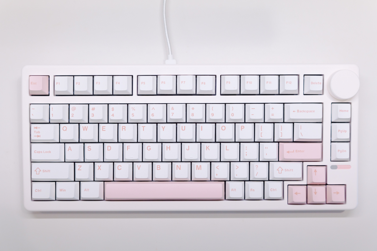 EPOMAKER QK81 レビュー／可愛すぎる75%レイアウトメカニカル