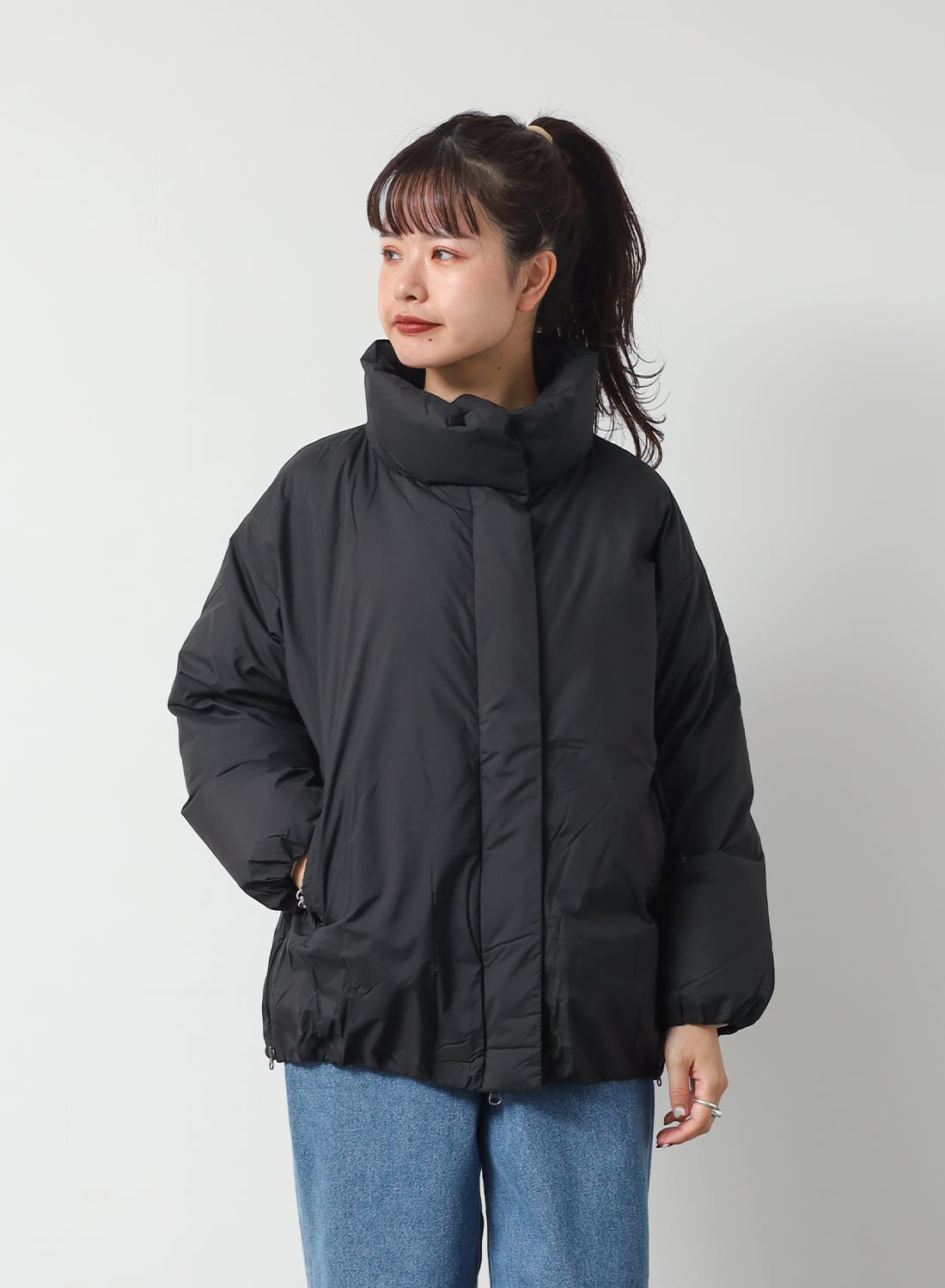 STAND COLLAR DOWN JACKET W|スタンド カラー ダウン ジャケット