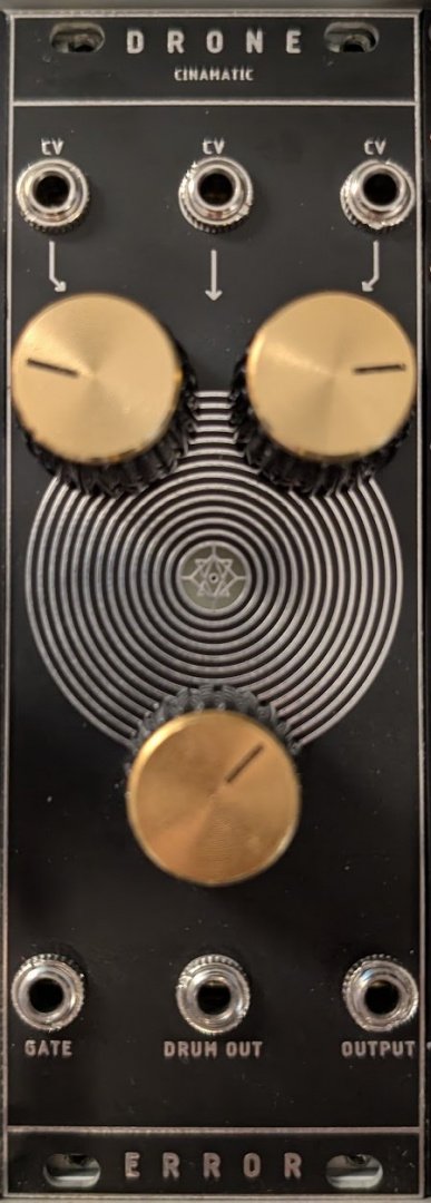 Error Instruments Cinematic Drone - Eurorack Module on ModularGrid