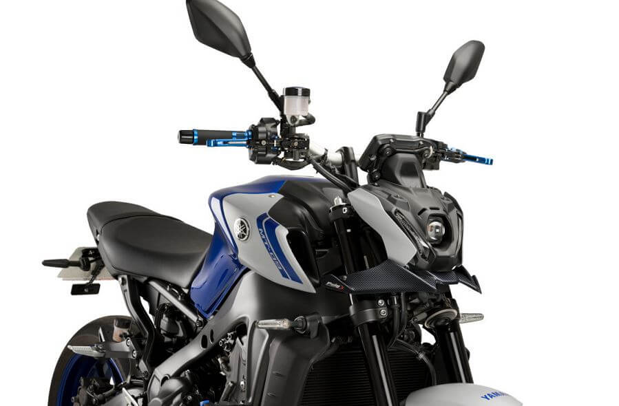 Buy Puig Downforce Naked Frontal Spoilers '21-'23 Yamaha MT-09 / SP