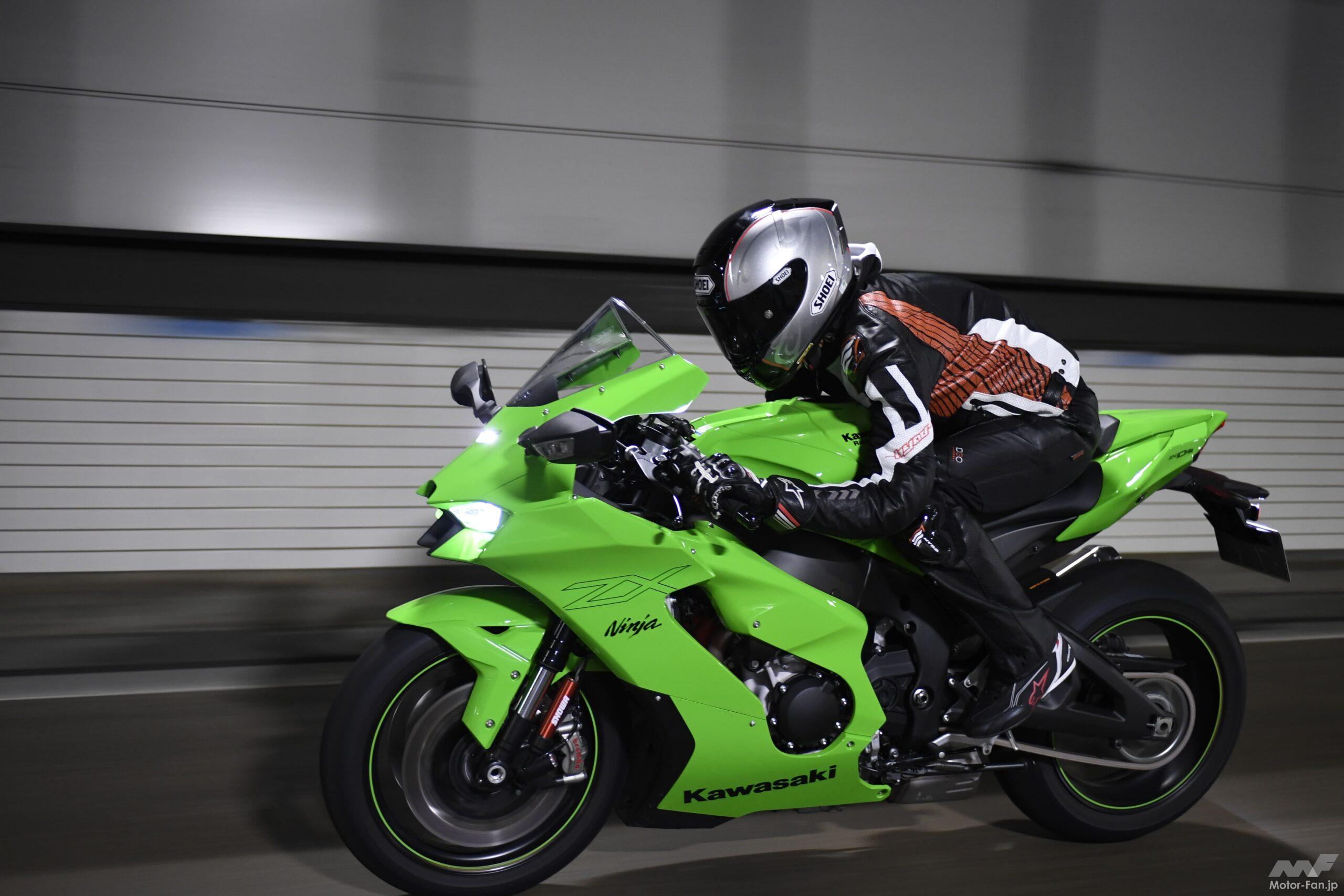 Ninja ZX-10RR・1000kmガチ試乗2／3「意外に少なかった、我慢の